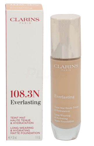 Clarins Everlasting Long-Wearing Matte Foundation #108.5N Organzia_0