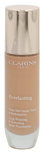Clarins Everlasting Long-Wearing Matte Foundation #112C Amber_1