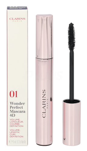 Clarins Wonder Perfect 4D Mascara #01 Perfect Black - picture