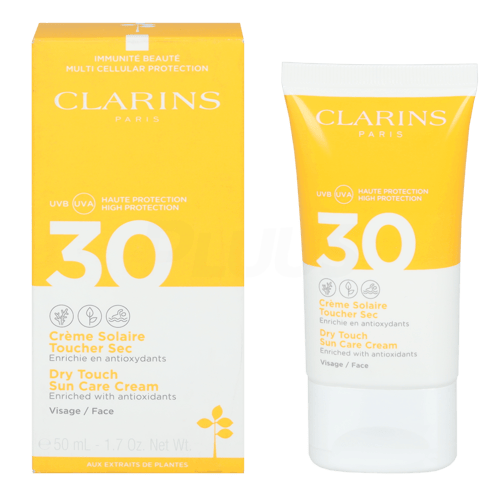 Clarins Dry Touch Sun Care Cream SPF30 50 ml_0
