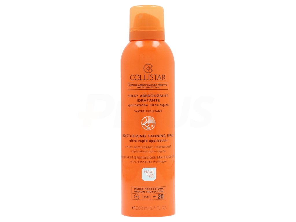 Collistar Moisturizing Tanning Spray SPF20 Medium Protection 200.0 ml_1