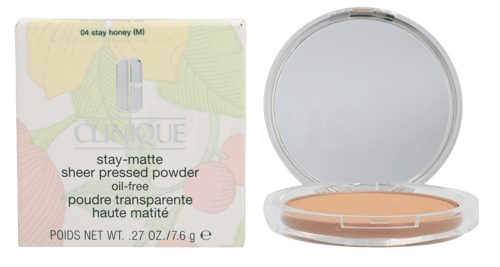 Clinique Skincare Stay Matte Sheer Pressed Powder #04 Stay Honey_0