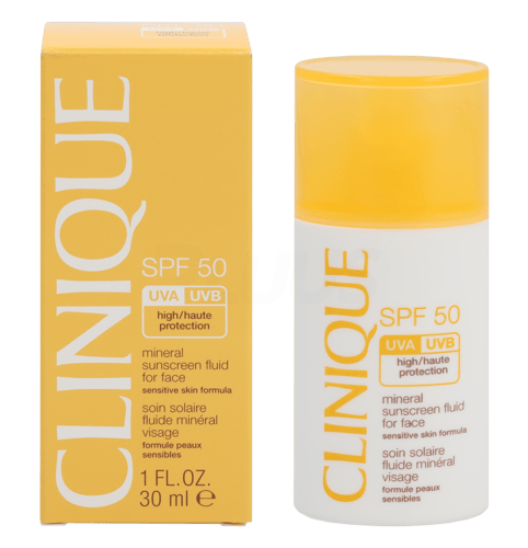 Clinique Mineral Sunscreen Fluid For Face SPF 50 30ml High Protection - Sensitive Skin_1
