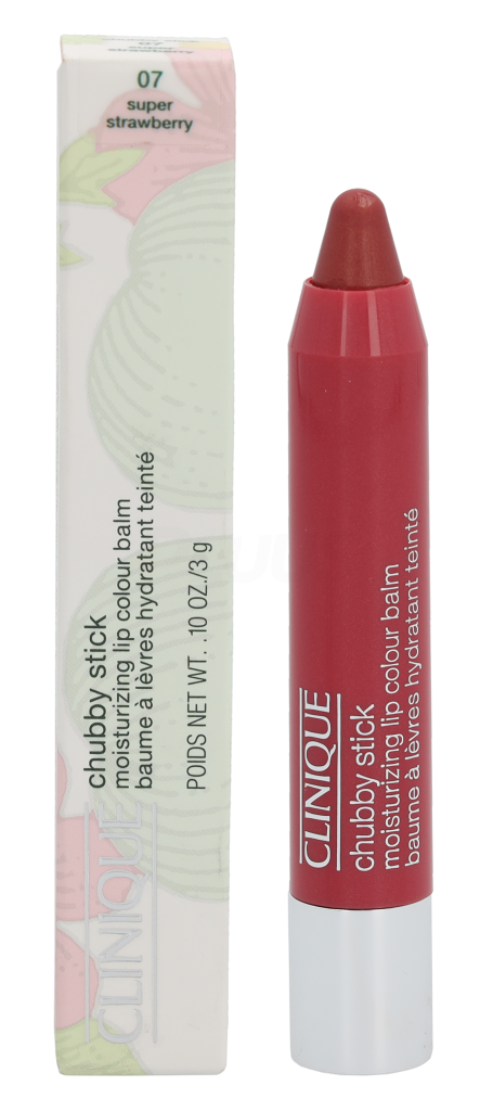 Clinique Chubby Stick Intense Moisturizing Lip Colour Balm #07 Super Strawberry_1