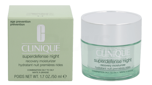 Clinique Superdefense Night Recovery Moisturizer 50ml Combination Oily To Oily - Skin Types_1