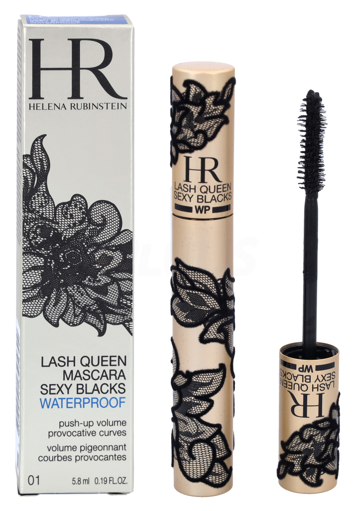 HR Lash Queen Sexy Blacks Waterproof Mascara #01 Scandalous Black_3