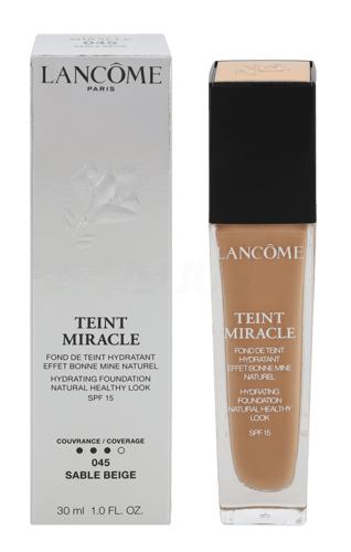 Lancome Teint Miracle Hydrating Foundation SPF15 #045 Sable Beige - picture