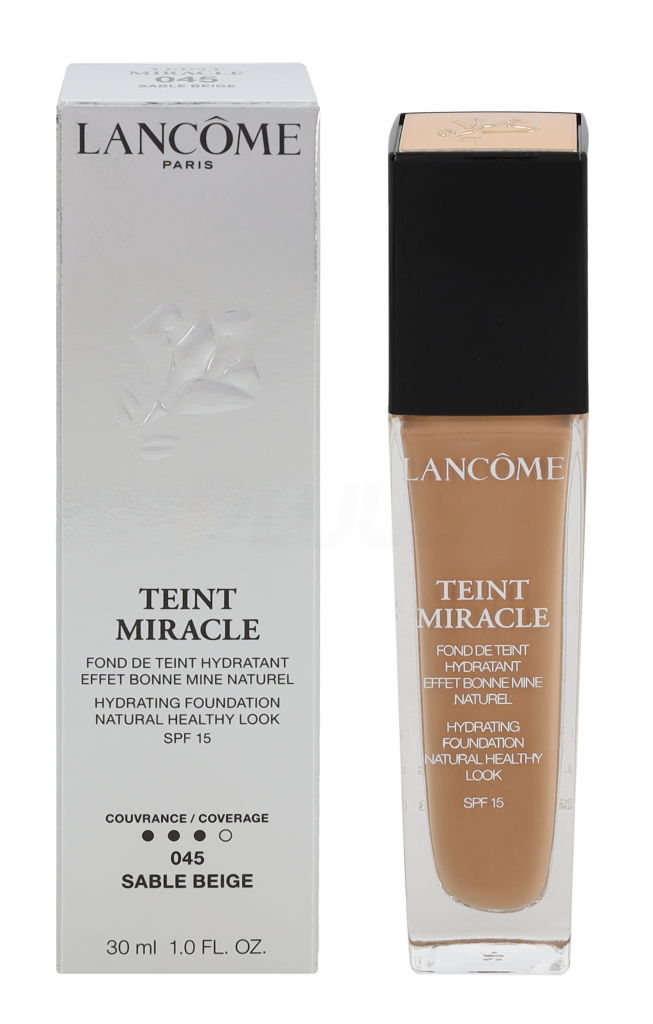 Lancome Teint Miracle Hydrating Foundation SPF15 #045 Sable Beige_0