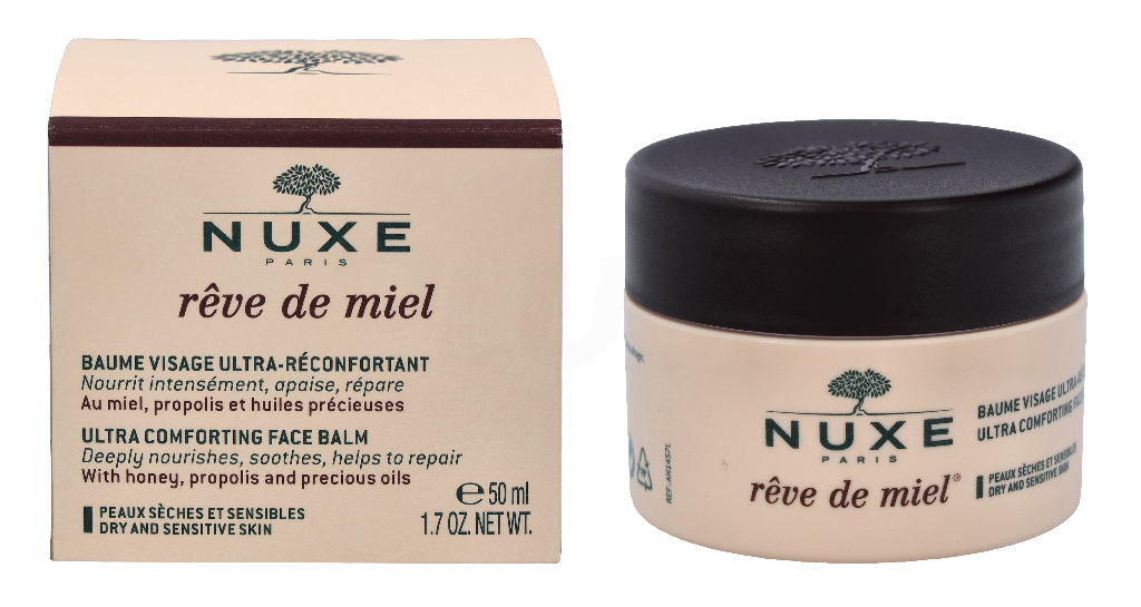 Nuxe Reve De Miel Ultra Comforting Face Balm Dry And Sensitive Skin 50.0 ml_0