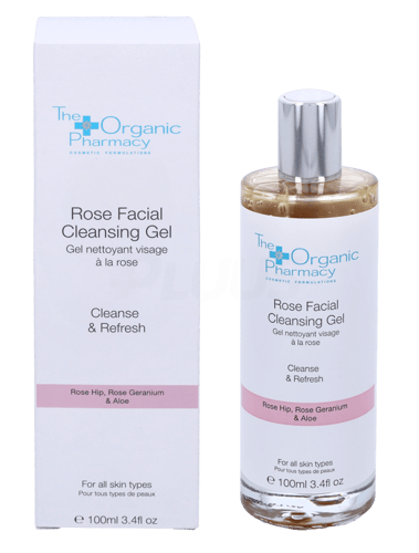 The Organic Pharmacy Rose Facial Cleansing Gel 100 ml_0
