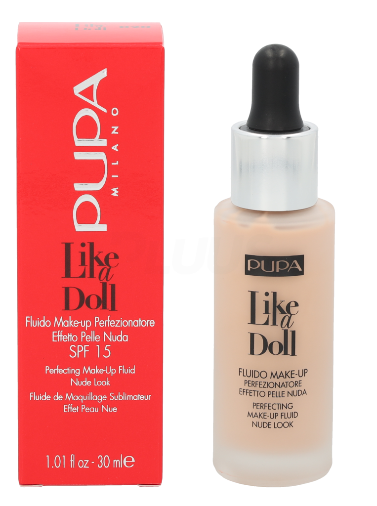 Pupa Pupa Like A Doll Perfecting Make-Up Fluid SPF15 #020 Light Beige_0
