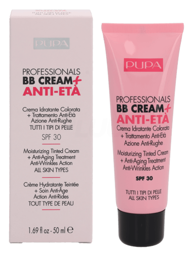 Pupa Pupa Professionals BB Cream + Anti-Eta SPF30 50ml nr.001 Nude - All Skin Types Oily Free_1