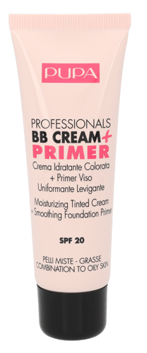 Pupa Pupa Professionals BB Cream + Primer SPF20 50ml nr.002 Sand - Combination To Oily Skin_2