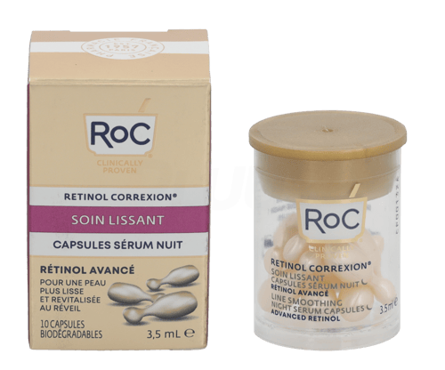 ROC Retinol Correxion Line Smoothing Night Serum 10 kapsler 35 ml _1