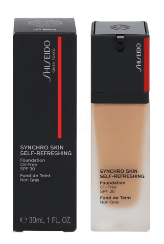 Shiseido Synchro Skin Self-Refreshing Foundation SPF30 #350 Maple_0