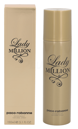 sikkerhedsstillelse Lære udenad Ni Paco Rabanne Lady Million Deo Spray 150ml | Sayve.dk