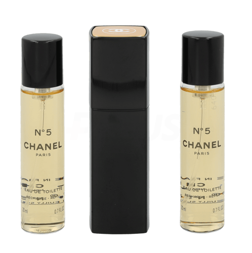 Chanel No 5 Twist and Spray - Purse Spray Gaveæske 2 x EDT Spray Refill 20 ml + 1 x EDT Spray 20 ml _1