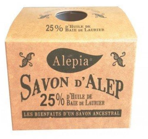 Aleppo Alépia Authentic sæbebar med 25% laurbærolie 190 g_0