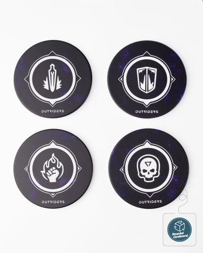 Outriders Coaster Set Class Icons_0