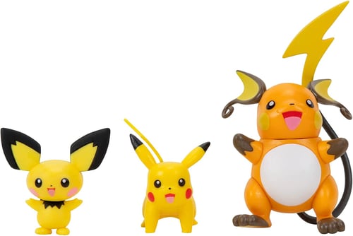 Pokémon - Select Evolution 3-pakke - Pikachu - picture