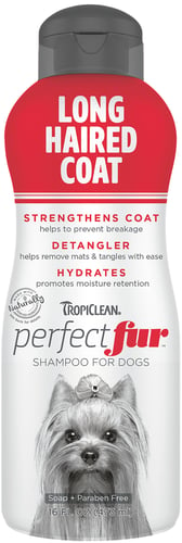 Tropiclean - Perfect fur long haired coat shampoo - 473ml - picture