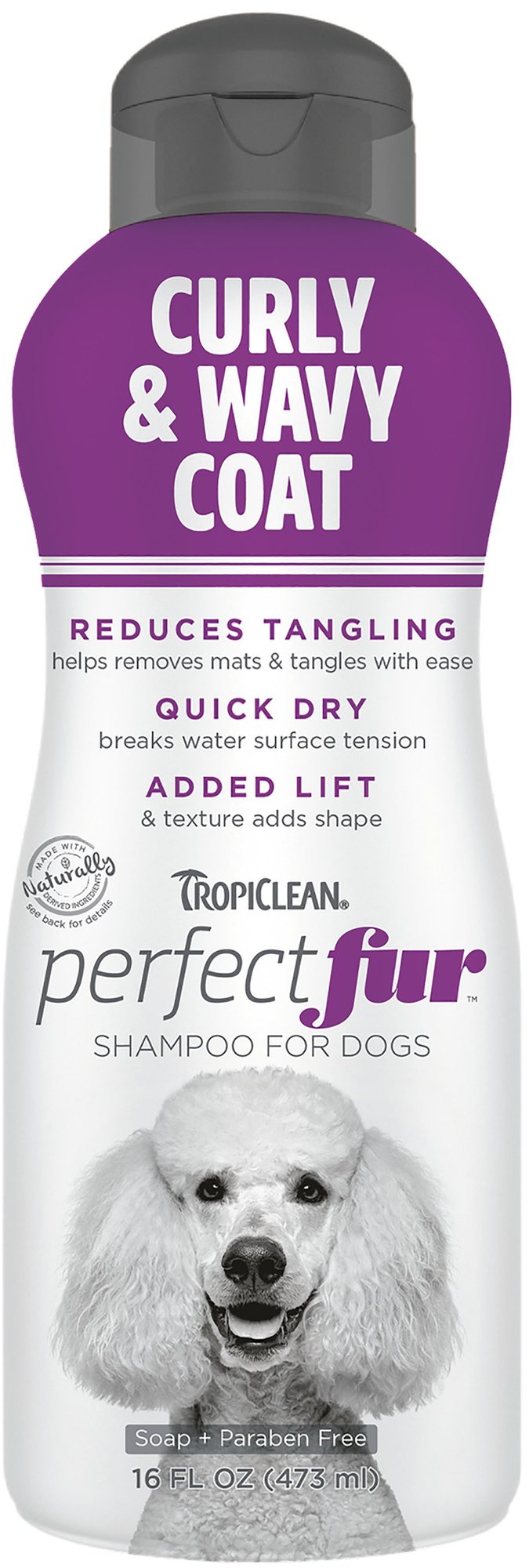 Tropiclean - Perfect Fur Curly & Wavy Coat Shampoo - 473ml_0