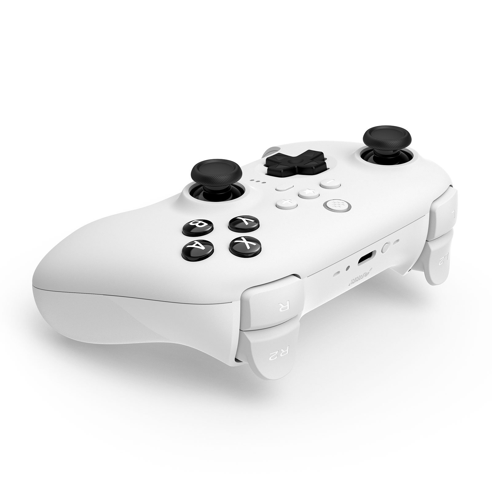 8BitDo Ultimate Controller with Charging Dock BT - White_0