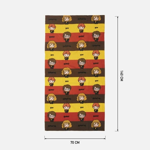 Strandhåndklæde Harry Potter Multifarvet (70 x 140 cm)_3