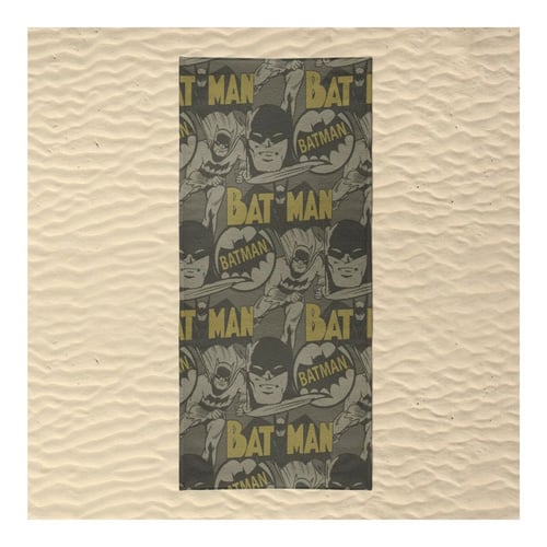 Strandhåndklæde Batman Multifarvet (90 x 180 cm)_5
