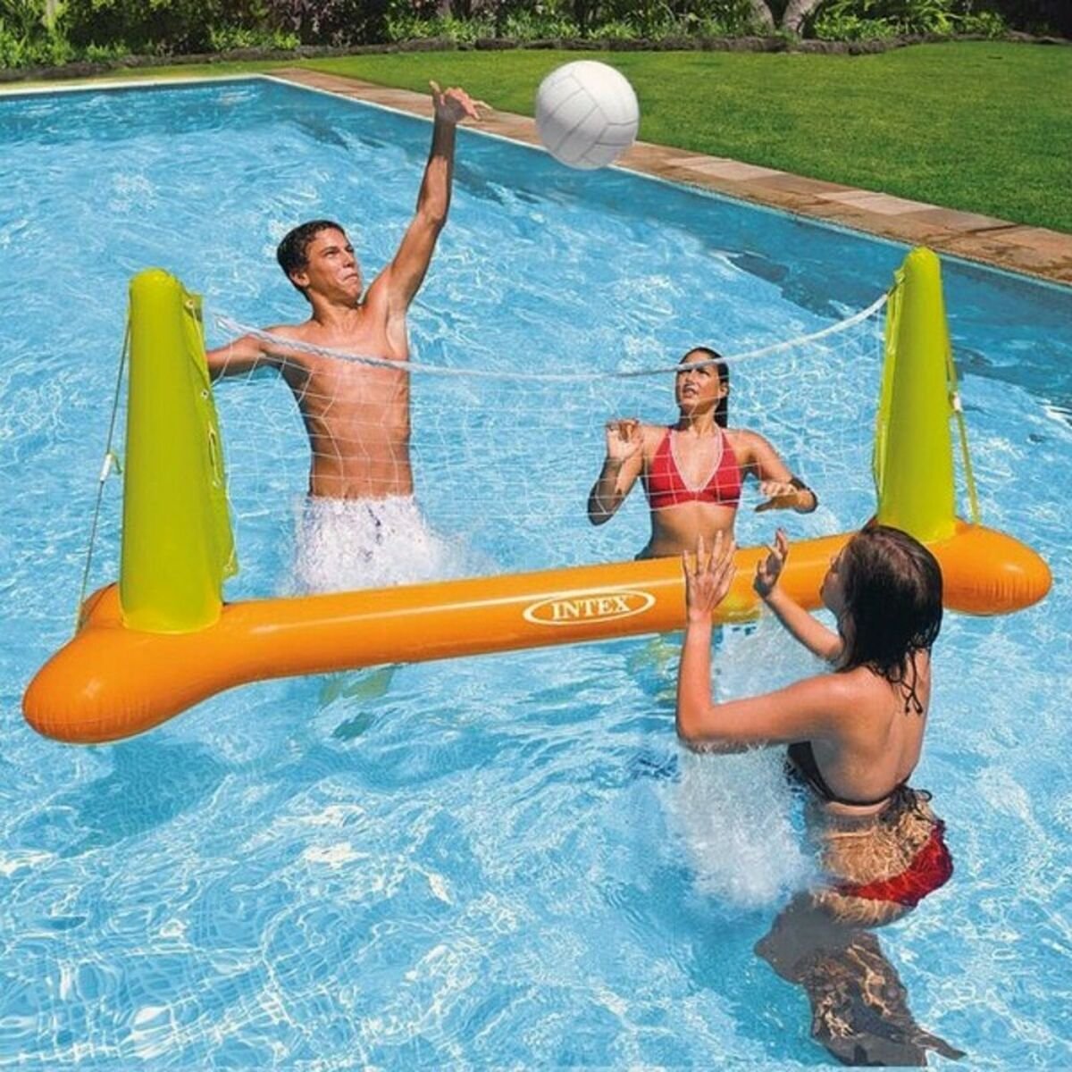 "Inflatable Volleyball Net Intex (239 x 64 x 91 cm)"_1