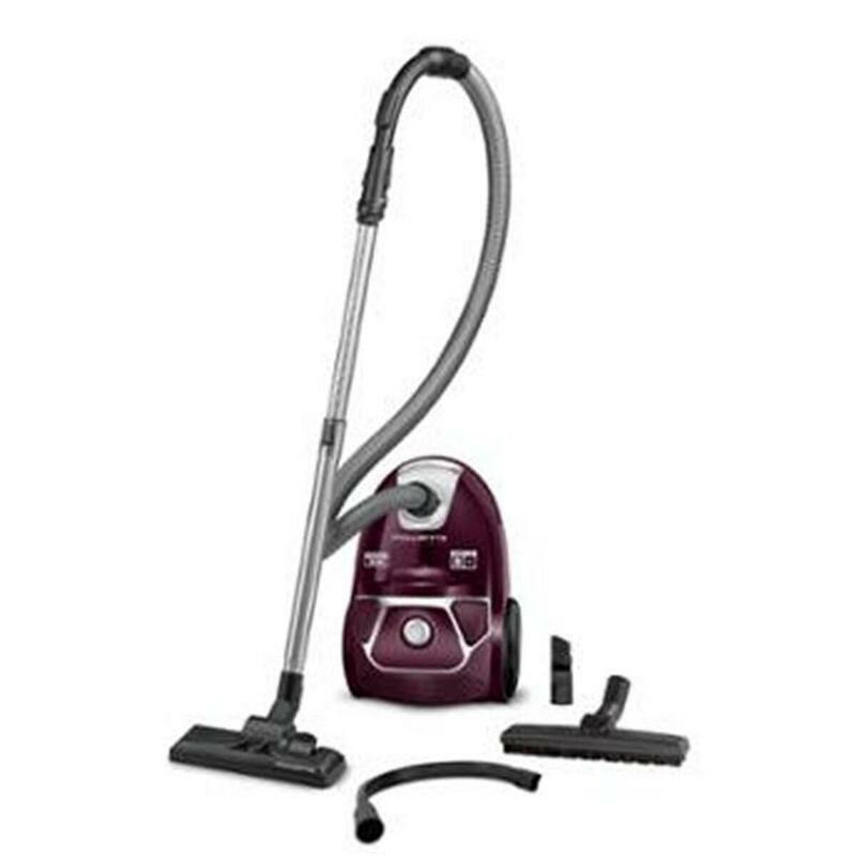 Bagged Vacuum Cleaner Rowenta RO3969EA 3L 750W Easy Brush Maroon Silver_1
