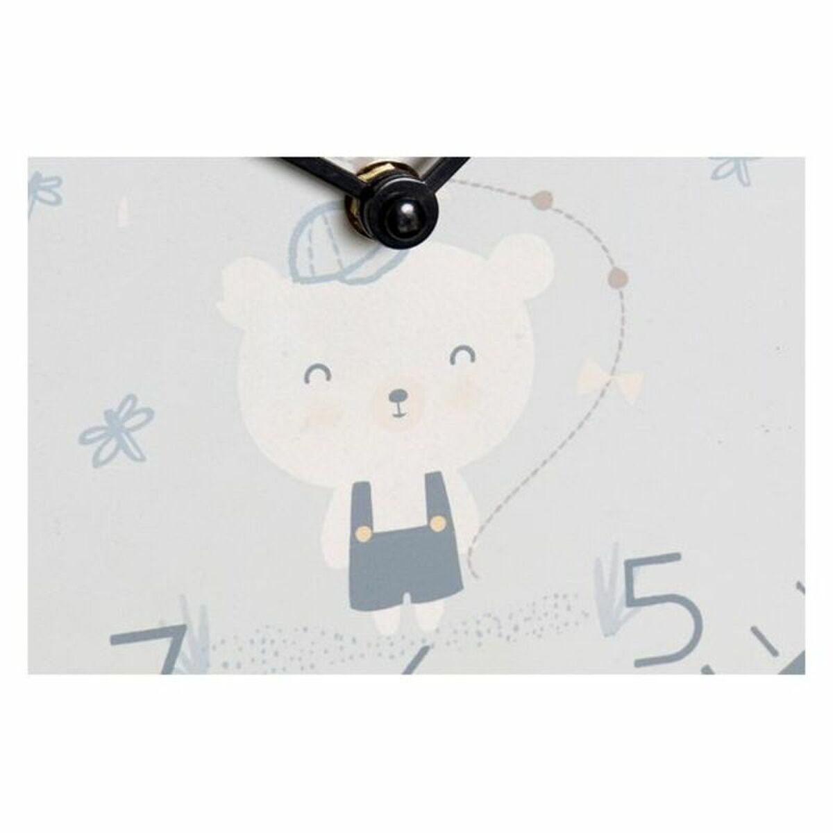 Wall Clock DKD Home Decor Children's MDF Wood (2 pcs) (24 x 3 x 24 cm)_5