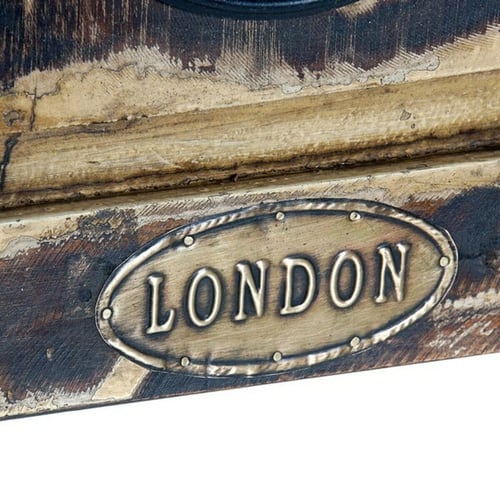 Seinäkello DKD Home Decor London Tiikki (81 x 15 x 37 cm)_7