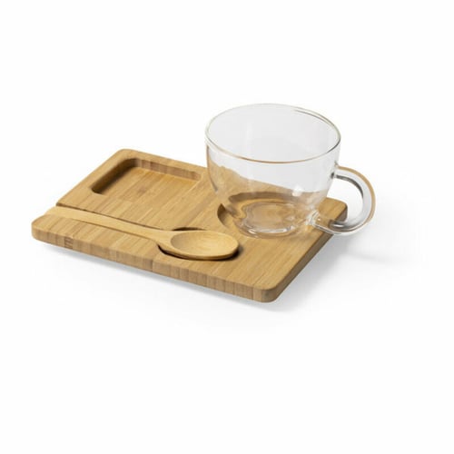 Kopp og tallerken 146482 Bambus (180 ml)_1