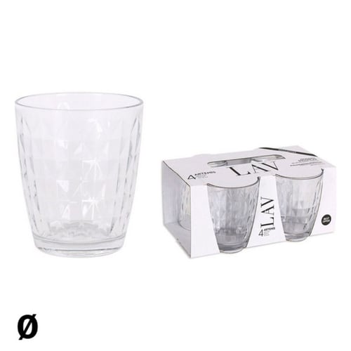 Glasset LAV Artemis 415 ml Glas (4 Uds), 340 cc - ø 8,5 x 10 cm - picture