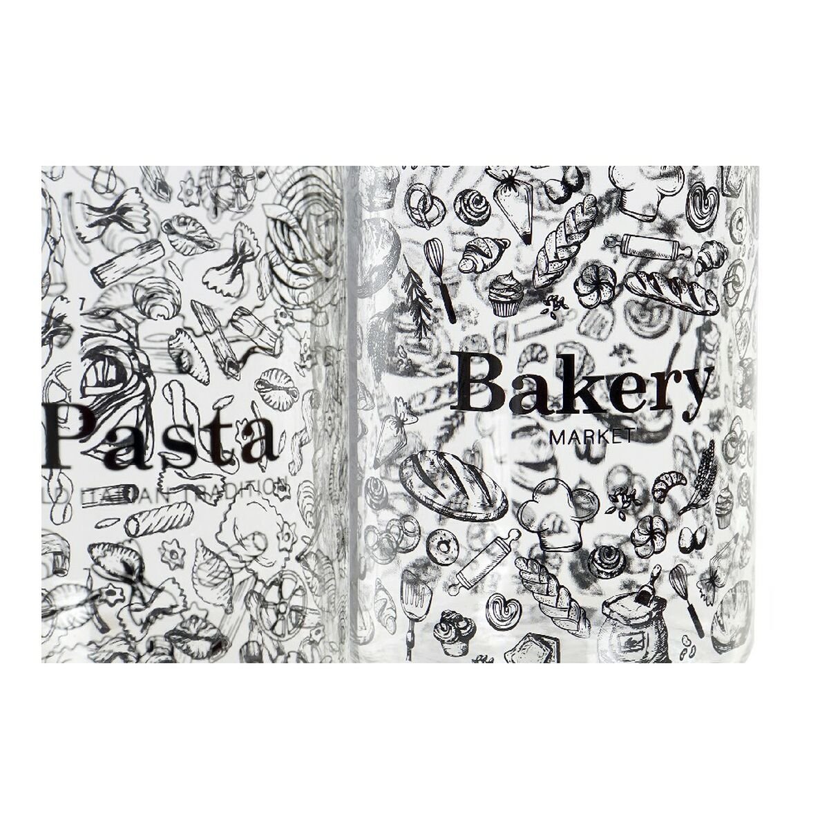 Tin DKD Home Decor Crystal Traditional 10 x 12.5 x 20 cm 1 L (2 pcs)_8