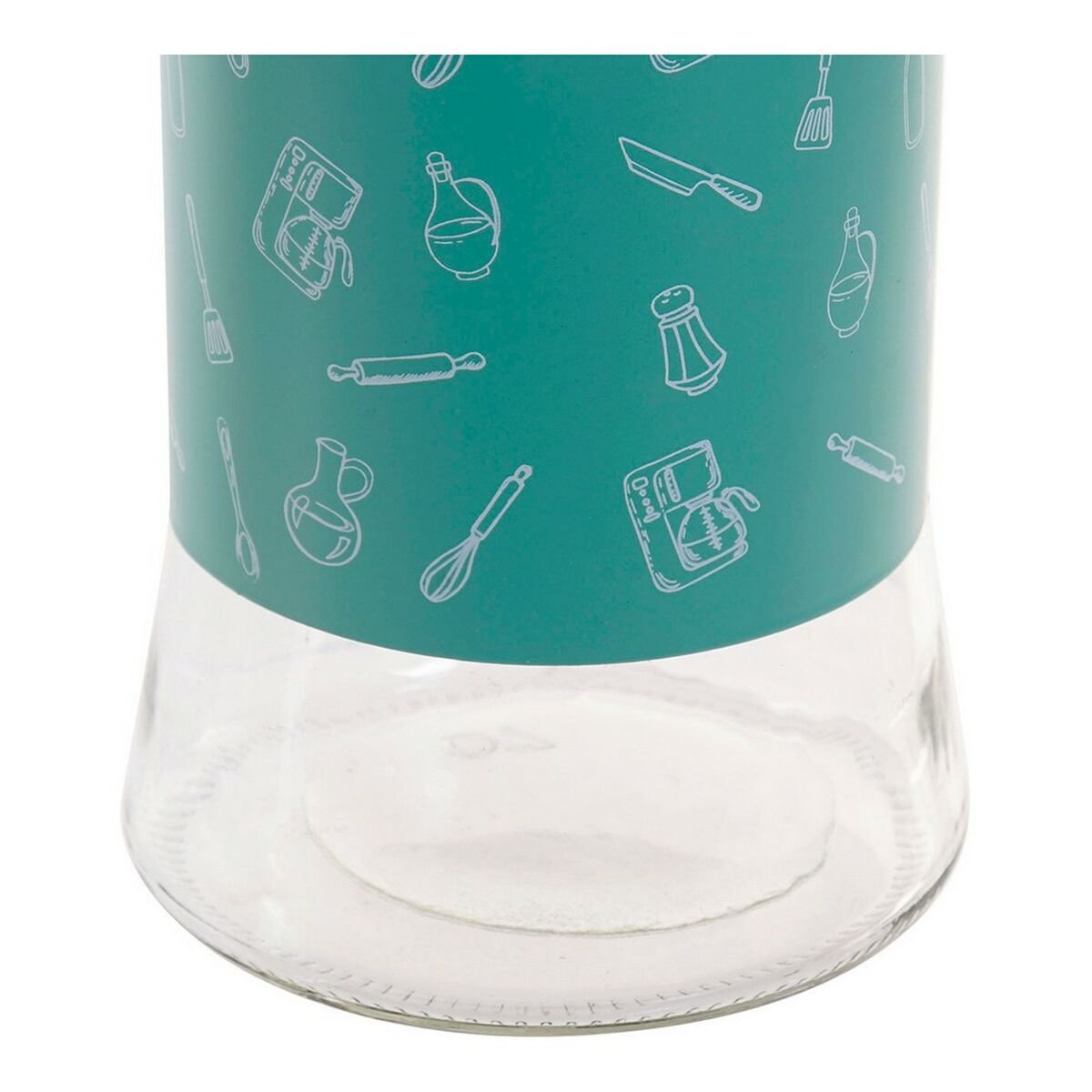 Tin DKD Home Decor Stainless steel Crystal Mint 1100 ml (11 x 11 x 18 cm)_12