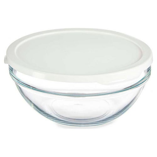 Rund madkasse med låg Plastik Glas (1700 ml)_1