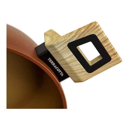 Gryde Med Låg Amercook Terrakotta (Ø 20 cm)_4