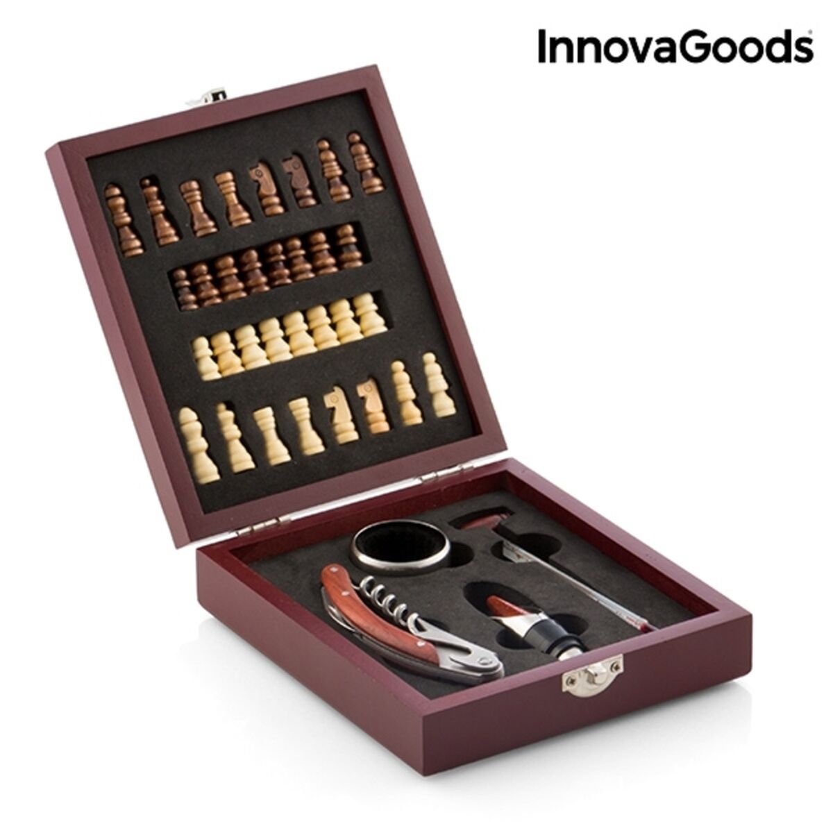 InnovaGoods Chess Wine Set (37 Pieces)_15