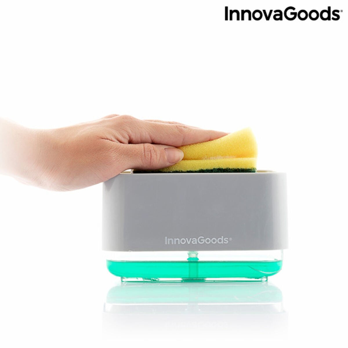 2-in-1 Soap Dispenser for the Kitchen Sink Pushoap InnovaGoods_20