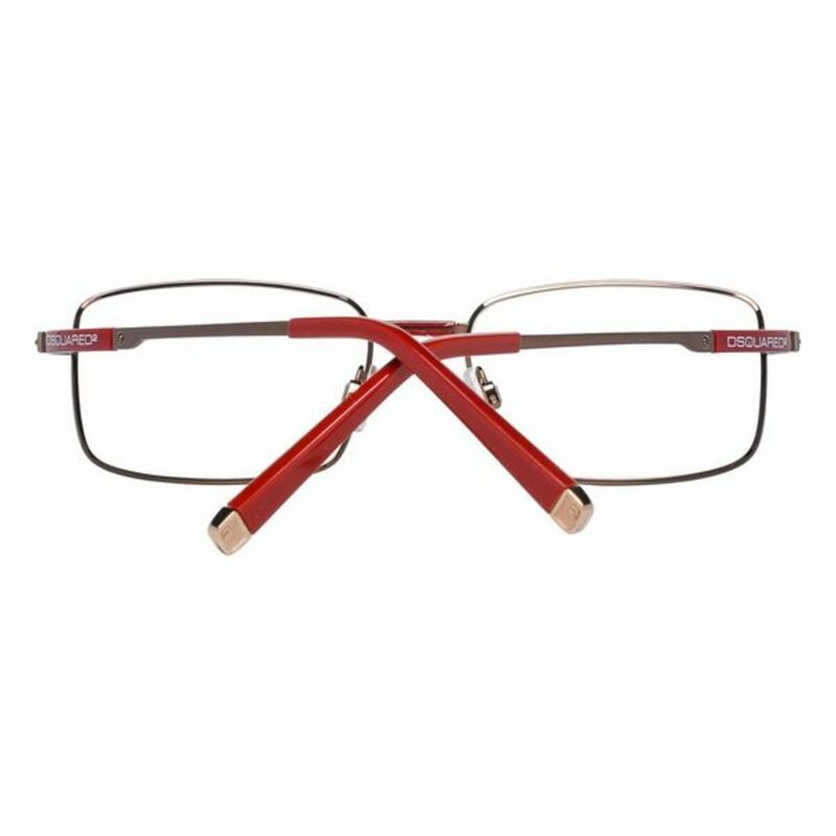 Men'Spectacle frame Dsquared2 DQ5025-045-51 Brown (Ø 51 mm) (ø 51 mm)_4