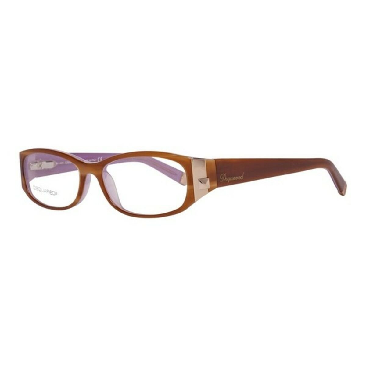 Ladies'Spectacle frame Dsquared2 DQ5053-053 (ø 53 mm) Brown (ø 53 mm)_0