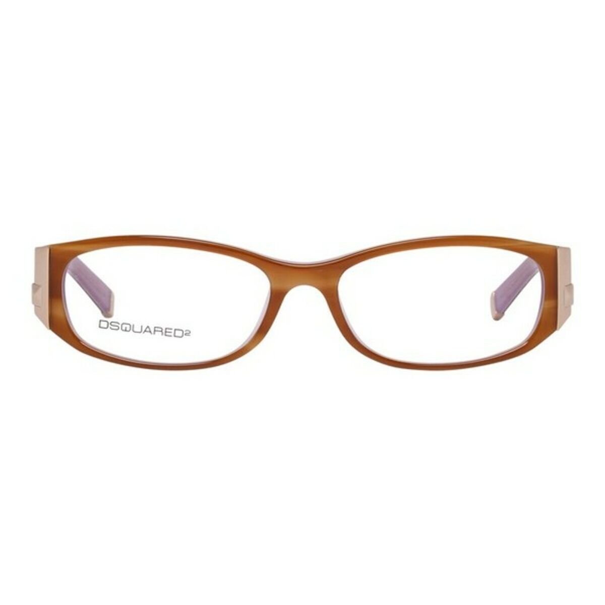 Ladies'Spectacle frame Dsquared2 DQ5053-053 (ø 53 mm) Brown (ø 53 mm)_4
