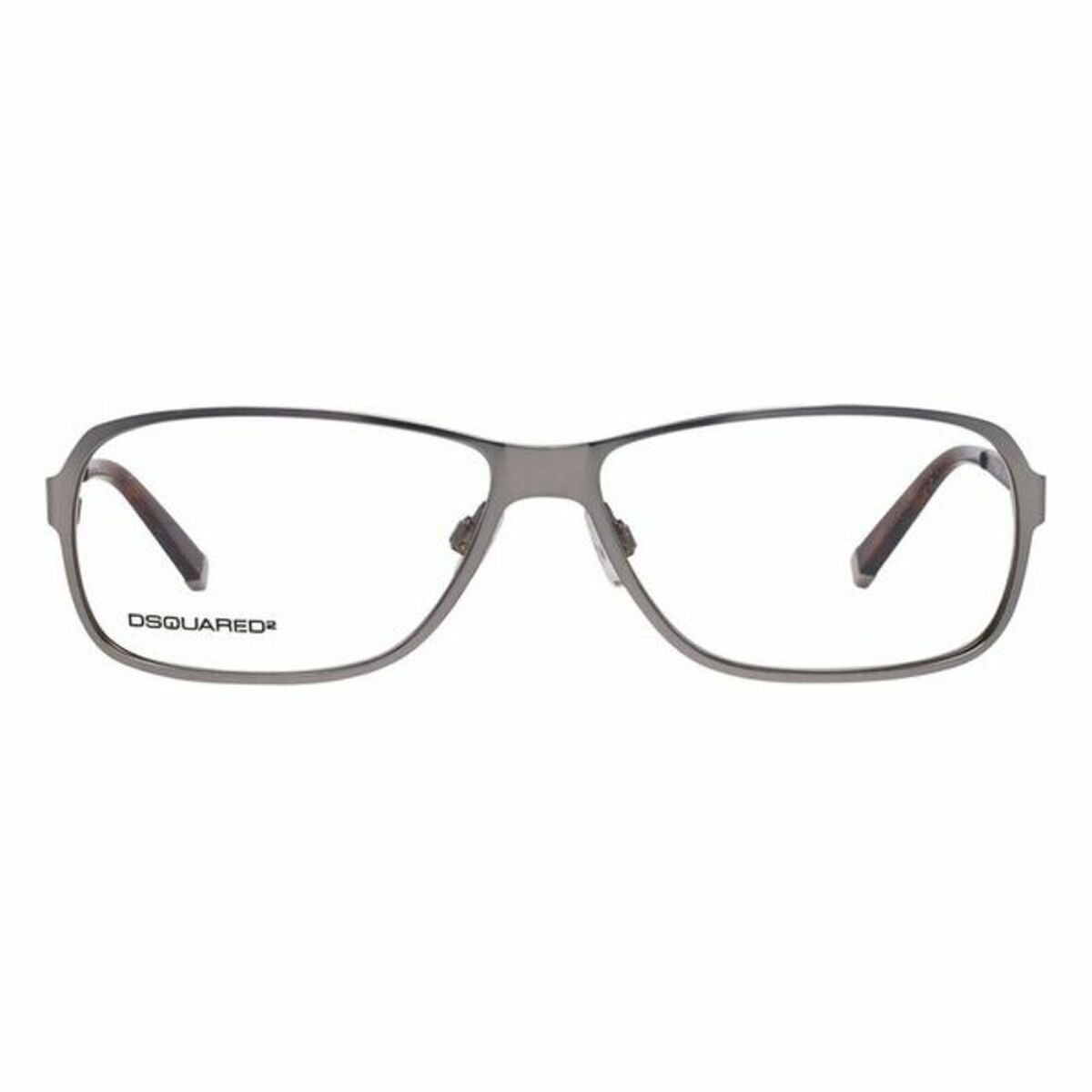 Men'Spectacle frame Dsquared2 DQ5057-015-56 Gunmetal (Ø 56 mm) Gun metal (ø 56 mm)_4