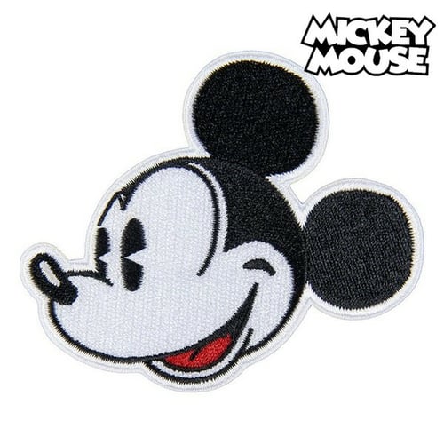 Lap Mickey Mouse Sort Hvid Polyester_0