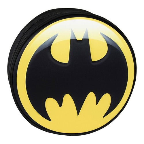 3D Skoletaske Batman Gul (9 x 30 x 30 cm) - picture