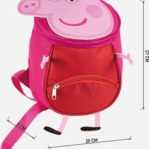 Børnetaske Peppa Pig Pink (9 x 20 x 27 cm)_12