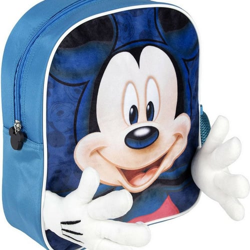 Skoletaske Mickey Mouse Blå (25 x 31 x 1 cm)_0
