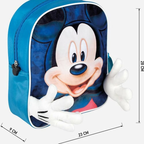 Skoletaske Mickey Mouse Blå (25 x 31 x 1 cm)_3